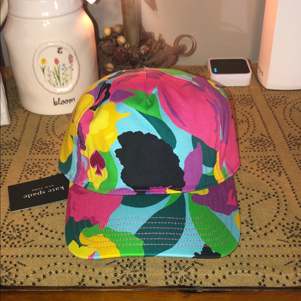 Kate Spade Orchid Bloom Baseball Cap